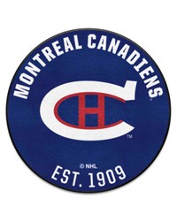 Montreal Canadiens Roundel Mat Retro by   