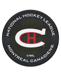 Montreal Canadiens Puck Mat Retro by   