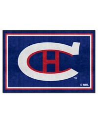 Montreal Canadiens 5x8 Rug Retro by   