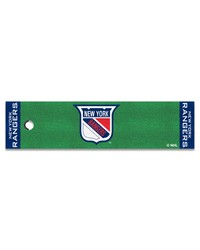 New York Rangers Putting Green Mat Retro by   