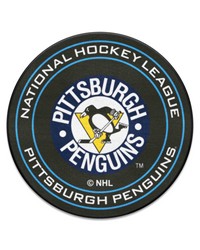 Pittsburgh Penguins Puck Mat Retro by   