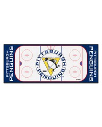 Pittsburgh Penguins Rink Runner Retro by   