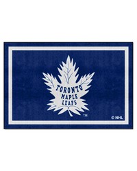 Toronto Maple Leafs 5x8 Rug Retro by   