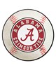 Fan Mats  LLC Alabama Crimson Tide Baseball Mat White