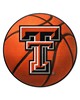 Fan Mats  LLC Texas Tech Red Raiders Basketball Mat Orange