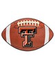 Fan Mats  LLC Texas Tech Red Raiders Football Mat Brown