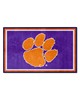 Fan Mats  LLC Clemson Tigers 4x6 Rug Purple