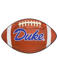 Duke Blue Devils Football Mat by   