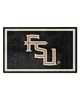 Fan Mats  LLC Florida State Seminoles 4x6 Rug Black