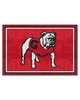 Fan Mats  LLC Georgia Bulldogs 5x8 Rug Red