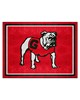 Fan Mats  LLC Georgia Bulldogs 8x10 Rug Red