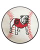 Fan Mats  LLC Georgia Bulldogs Baseball Mat White