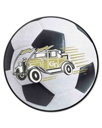 Georgia Tech Yellow Jackets Soccer Ball Mat by   