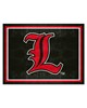 Fan Mats  LLC Louisville Cardinals 8x10 Rug Black