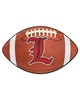 Fan Mats  LLC Louisville Cardinals Football Mat Brown