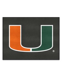 Miami Hurricanes All-Star Mat by   