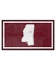 Fan Mats  LLC Mississippi State Bulldogs 3x5 Rug Maroon