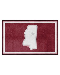 Mississippi State Bulldogs 4x6 Rug by   