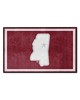 Fan Mats  LLC Mississippi State Bulldogs 4x6 Rug Maroon