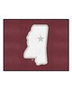 Fan Mats  LLC Mississippi State Bulldogs All-Star Mat Maroon