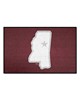 Fan Mats  LLC Mississippi State Bulldogs Starter Mat Maroon