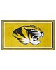 Fan Mats  LLC Missouri Tigers 3x5 Rug Yellow