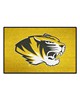 Fan Mats  LLC Missouri Tigers Starter Mat Yellow