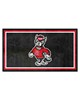 Fan Mats  LLC NC State Wolfpack 3x5 Rug Black