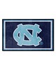 Fan Mats  LLC North Carolina Tar Heels 4x6 Rug Blue