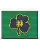 Fan Mats  LLC Notre Dame Fighting Irish All-Star Mat Green