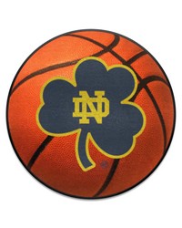 Notre Dame Fighting Irish Basketball Mat by   