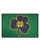 Fan Mats  LLC Notre Dame Fighting Irish Starter Mat Green