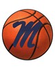 Fan Mats  LLC Ole Miss Rebels Basketball Mat Orange