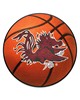 Fan Mats  LLC South Carolina Gamecocks Basketball Mat Orange