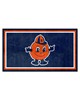 Fan Mats  LLC Syracuse Orange 3x5 Rug Navy