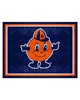 Fan Mats  LLC Syracuse Orange 8x10 Rug Navy