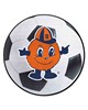 Fan Mats  LLC Syracuse Orange Soccer Ball Mat White