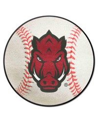 Arkansas Razorbacks Baseball Mat by   