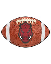 Arkansas Razorbacks Football Mat by   