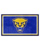 Fan Mats  LLC Pitt Panthers 3x5 Rug Blue