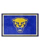 Fan Mats  LLC Pitt Panthers 4x6 Rug Blue