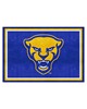 Fan Mats  LLC Pitt Panthers 5x8 Rug Blue