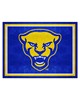 Fan Mats  LLC Pitt Panthers 8x10 Rug Blue