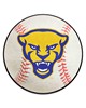 Fan Mats  LLC Pitt Panthers Baseball Mat White