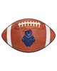 Fan Mats  LLC Virginia Cavaliers Football Mat Brown