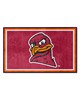 Fan Mats  LLC Virginia Tech Hokies 4x6 Rug Maroon