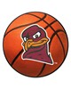 Fan Mats  LLC Virginia Tech Hokies Basketball Mat Orange