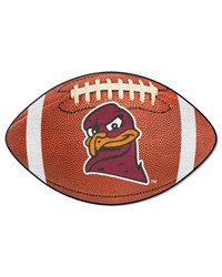 Virginia Tech Hokies Football Mat by   