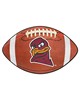 Fan Mats  LLC Virginia Tech Hokies Football Mat Brown