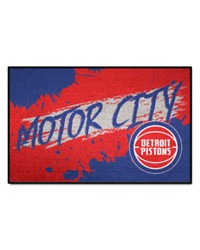 Detroit Pistons Starter Mat Slogan by   